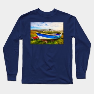 The Holy Island of Lindisfarne Long Sleeve T-Shirt